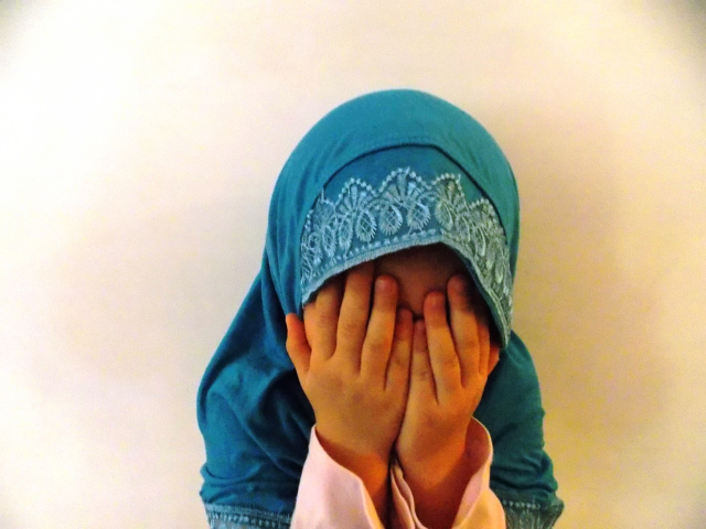Amira Girls Hijab 14  W/Lace